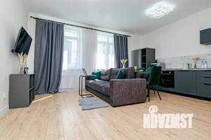 1-к квартира, посуточно, 50м2, 1/1 этаж