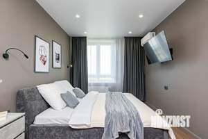 1-к квартира, посуточно, 40м2, 20/24 этаж