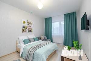 1-к квартира, посуточно, 42м2, 18/25 этаж