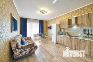 2-к квартира, посуточно, 44м2, 1/1 этаж