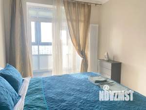 1-к квартира, посуточно, 46м2, 9/25 этаж