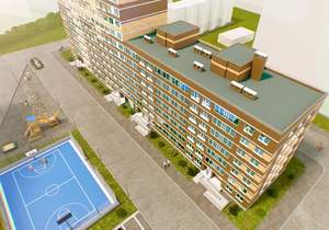 1-к квартира, на длительный срок, 33м2, 9/16 этаж