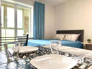 Студия квартира, посуточно, 34м2, 7/25 этаж