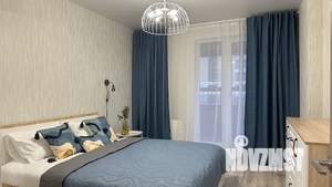 1-к квартира, посуточно, 48м2, 9/16 этаж