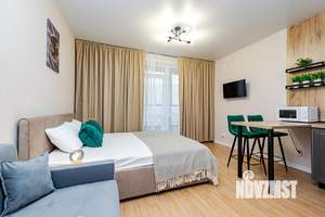 1-к квартира, посуточно, 28м2, 1/1 этаж