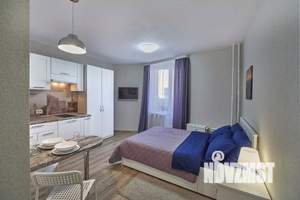 1-к квартира, посуточно, 25м2, 1/1 этаж