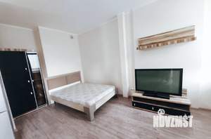 Студия квартира, на длительный срок, 40м2, 3/17 этаж