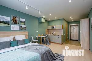 Студия квартира, посуточно, 27м2, 16/16 этаж