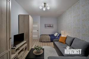 1-к квартира, посуточно, 40м2, 1/1 этаж