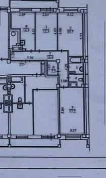 3-к квартира, на длительный срок, 74м2, 16/19 этаж