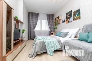 1-к квартира, посуточно, 40м2, 21/25 этаж