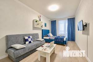 1-к квартира, посуточно, 45м2, 19/25 этаж