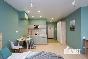 1-к квартира, посуточно, 28м2, 1/1 этаж