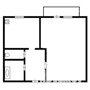1-к квартира, на длительный срок, 36м2, 8/9 этаж