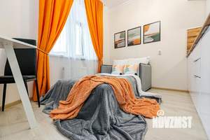 1-к квартира, посуточно, 35м2, 1/1 этаж