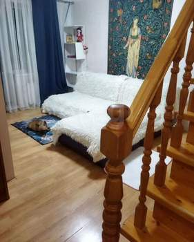 Студия квартира, на длительный срок, 60м2, 3/3 этаж