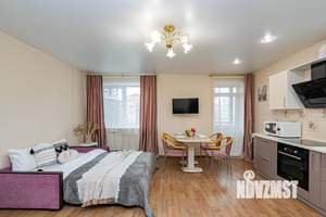 Студия квартира, посуточно, 30м2, 5/6 этаж