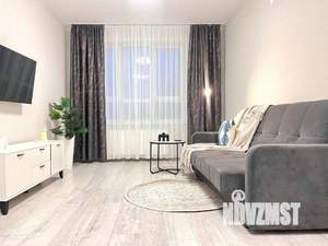 1-к квартира, посуточно, 40м2, 1/1 этаж