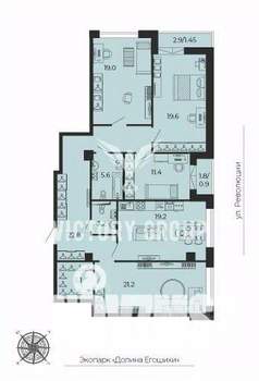 4-к квартира, на длительный срок, 127м2, 3/25 этаж