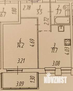 1-к квартира, на длительный срок, 35м2, 4/9 этаж