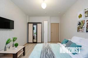 1-к квартира, посуточно, 42м2, 18/25 этаж