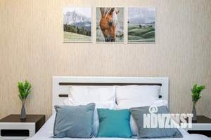 2-к квартира, посуточно, 43м2, 1/1 этаж