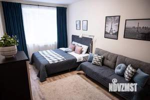 1-к квартира, посуточно, 43м2, 1/1 этаж