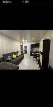 Студия квартира, на длительный срок, 18м2, 2/9 этаж