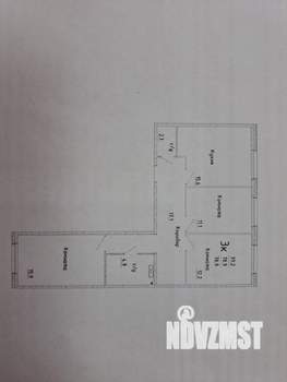 3-к квартира, на длительный срок, 80м2, 6/17 этаж