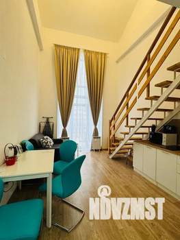 Студия квартира, посуточно, 40м2, 3/3 этаж