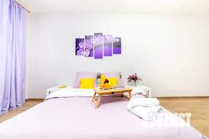 1-к квартира, посуточно, 43м2, 9/25 этаж