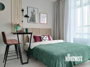 Студия квартира, на длительный срок, 23м2, 15/25 этаж