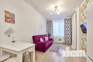 1-к квартира, посуточно, 45м2, 19/25 этаж