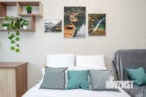 1-к квартира, посуточно, 40м2, 21/28 этаж