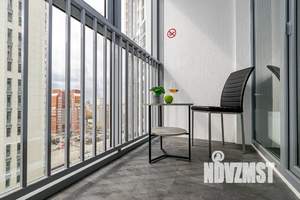 1-к квартира, посуточно, 40м2, 12/25 этаж