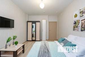1-к квартира, посуточно, 42м2, 18/25 этаж