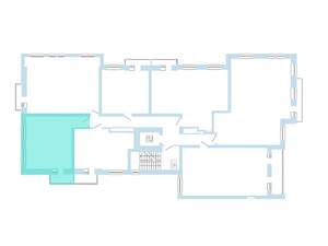 1-к квартира, вторичка, 43м2, 5/9 этаж