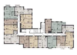 2-к квартира, вторичка, 41м2, 3/4 этаж