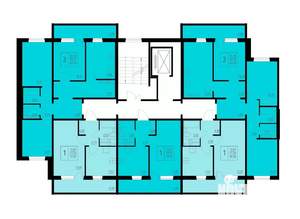 1-к квартира, строящийся дом, 31м2, 5/10 этаж