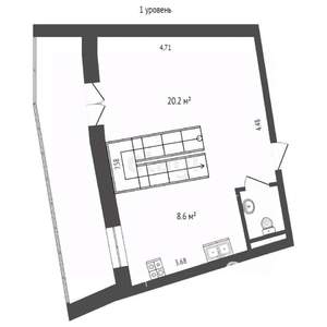 4-к квартира, вторичка, 105м2, 16/17 этаж
