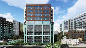 3-к квартира, строящийся дом, 73м2, 2/10 этаж