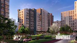 Студия квартира, строящийся дом, 65м2, 13/22 этаж