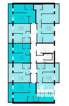 1-к квартира, строящийся дом, 31м2, 7/10 этаж