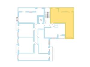 2-к квартира, вторичка, 72м2, 8/8 этаж