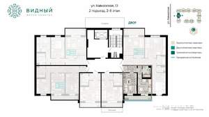 1-к квартира, вторичка, 34м2, 6/8 этаж