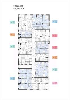 3-к квартира, вторичка, 64м2, 8/22 этаж