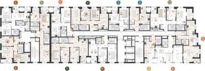 2-к квартира, вторичка, 50м2, 2/25 этаж
