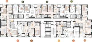 2-к квартира, вторичка, 35м2, 24/25 этаж