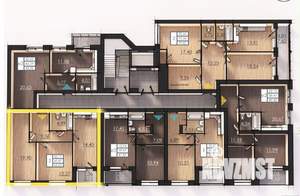 2-к квартира, вторичка, 75м2, 4/4 этаж