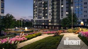 3-к квартира, строящийся дом, 55м2, 9/25 этаж